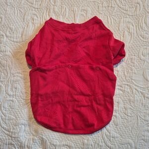 Pajamagram red size Medium jersey pajama shirt EUC